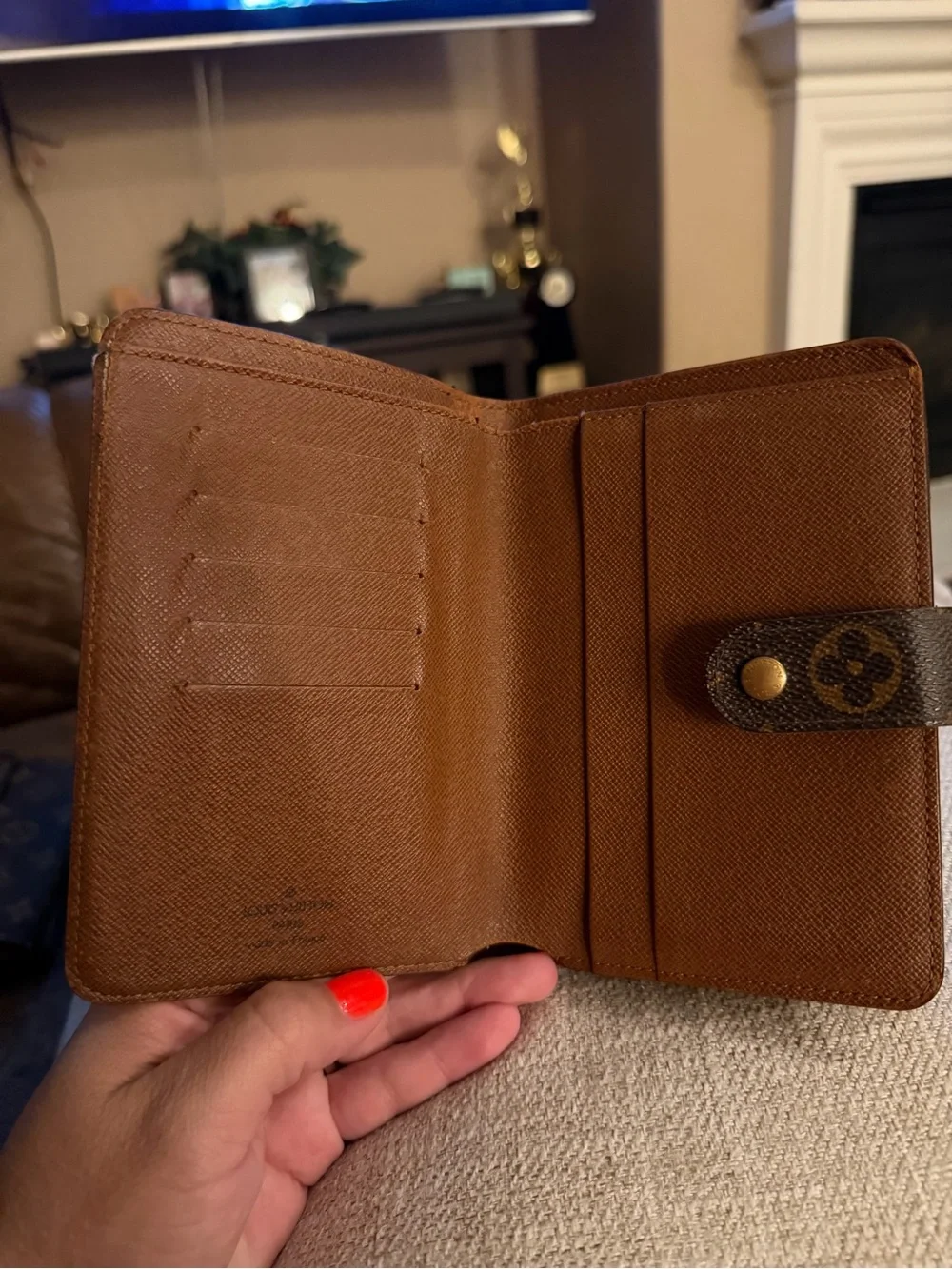 Louis Vuitton Porte Papier Zippie Brown Monogram Wallet